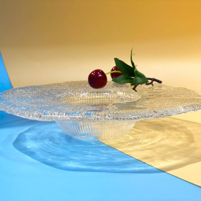 Đĩa tròn IVV Diamante’ Piatto trắng 21cm Hàng chính hãng