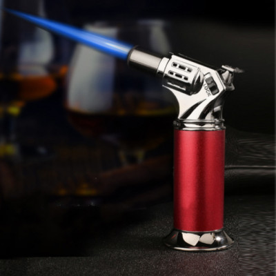 Vỏ Hột Quẹt Bật Lửa Khò Để Bàn 1 Tia Jobon ZB-992 Có Khóa Rảnh Tay Đẹp Độc Lạ Chống Chịu Gió Cực Tốt - Dùng Gas Cao Cấp