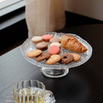 Chân Bồng IVV Tray Diamante 32cm Hàng chính hãng