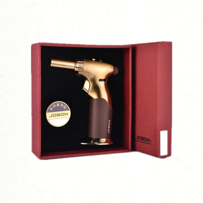 Vỏ Hột Quẹt Bật Lửa Khò Jobon ZB529 Để Bàn Thiết Kế Sang Trọng Hiện Đại Lửa Khò Mạnh Mẽ - Dùng Gas Cao Cấp