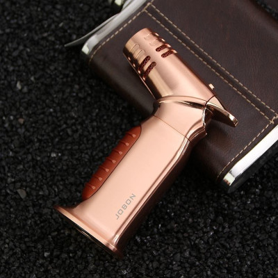 Vỏ Hộp Quẹt Bật Lửa Khò 4 Tia Jobon ZB-393, Có Chế Độ Rảnh Tay Tiện Lợi - Dùng Gas Cao Cấp ( Nhiều Màu)