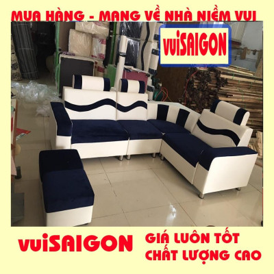 Ghế sopha nệm mút chữ L , tặng 1 bàn và 2 đôn . Mẫu mã hiện đại trẻ trung, phù hợp mọi gia đình. Giá gốc tại xưởng