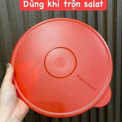 Dụng cụ quay rau Tupperware chính hãng - màu đỏ