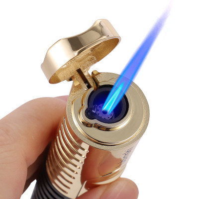 Vỏ Hột Quẹt Bật Lửa Khò 1 Tia Lubinski YJA10021 Tiện Lợi Đẹp Độc Lạ 3 Màu Sang Trọng - Dùng Gas Cao Cấp