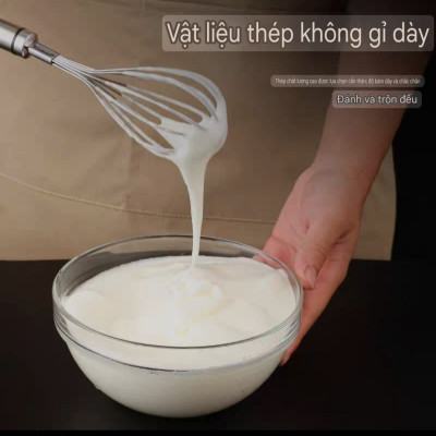 sét 2 cây đánh trứng và khuấy bột 