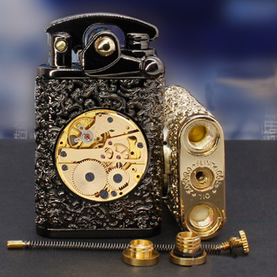 Vỏ Hột Quẹt Bật Lửa Xăng Đá Zorro Z592-612 Thiết Kế Độc Lạ Nhiều Màu - Dùng Xăng Bấc Đá Cao Cấp