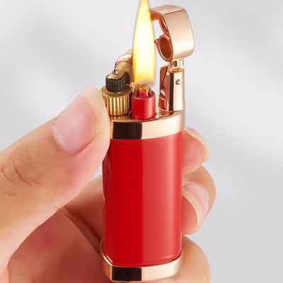 Vỏ Hột Quẹt Bật Lửa Xăng Đá Yubang Love Hình Trái Tim Cực Đẹp Nắp Giữ Xăng Tốt - Nhiều Màu