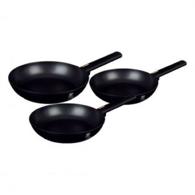 Bộ 3 chảo BERLINGER HAUS BH/7095N Set 20 - 24 - 28cm Hàng chính hãng