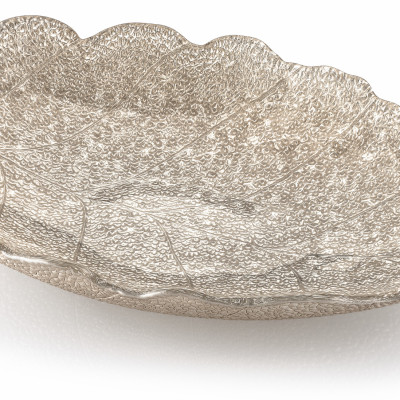 Đĩa IVV Centrepiece Madagascar Beige Glitter Hàng chính hãng