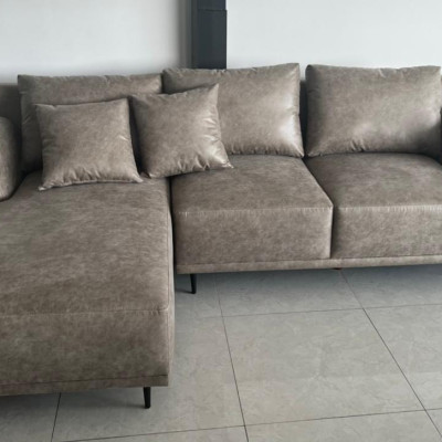 Sofa da góc L Buffalo Juno Sofa kích thước 2m6 x 1m6
