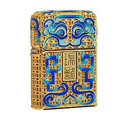 Vỏ Hột Quẹt Bật Lửa Ippo bọc hình biểu tượng thần rừng