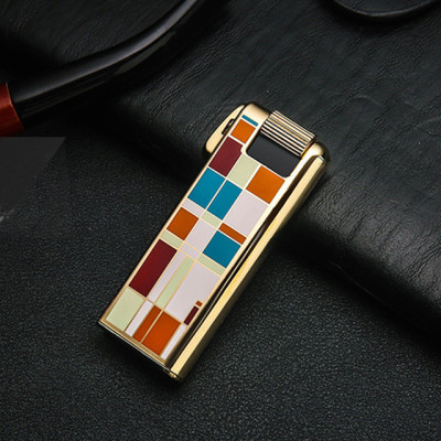 Vỏ Hột Quẹt Bật Lửa Honest BCZ-4051 Lửa Ngang Tiện Lợi - Nhiều Màu, Nhiều Họa Tiết