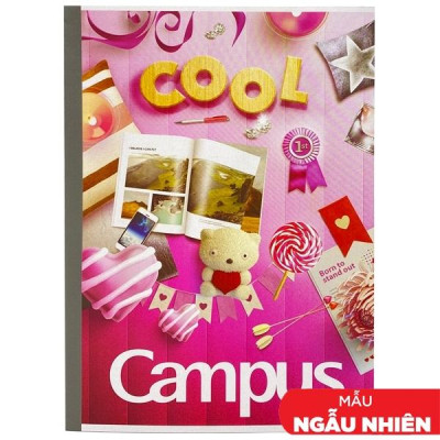 Combo 5 Tập Gift 200 Trang - Campus NB-BSGIF200 (Mẫu Màu Giao Ngẫu Nhiên)