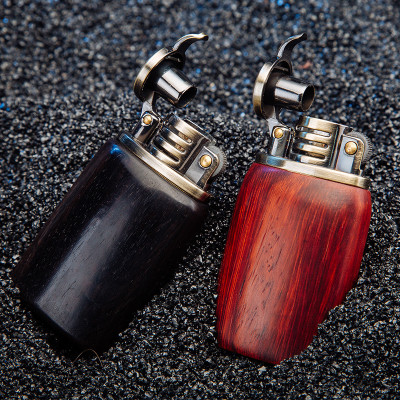 Vỏ Hột Quẹt Bật Lửa Zorro Z520-301 Ốp Gỗ Thiết Kế Mới Đẹp Độc Lạ - Dùng Xăng Bấc Đá Cao Cấp