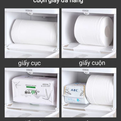 Hộp đựng giấy vệ sinh siêu dính. hàng cao cấp