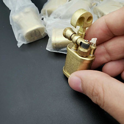 Vỏ Hột Quẹt Bật Lửa Xăng Đá Jifeng JF01 Thiết Kế Nhỏ Gọn Tiện Dụng - Dùng Xăng Bấc Đá Cao Cấp