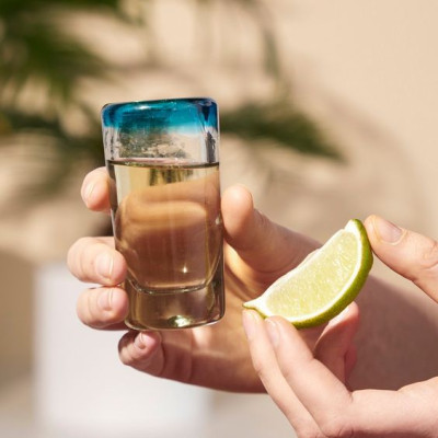 Bộ 6 ly rượu tequila  thủy tinh pha lê Tiệp 070 ml