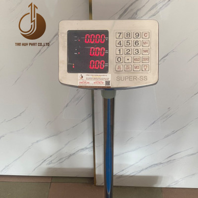 Cân Điện Tử Tính Tiền JPS - Mặt Bàn Cân 600x800MM - Đầu Chống Nước