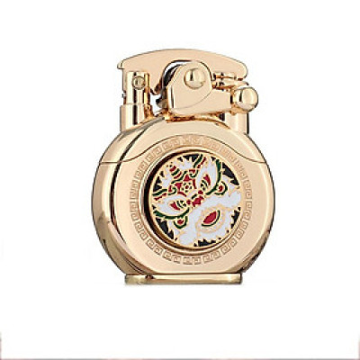 Vỏ Hột Quẹt Bật Lửa Xăng Đá Zorro Z620-106 Họa Tiết Vòng Xoay Roulette Kỳ Lân Cực Đẹp