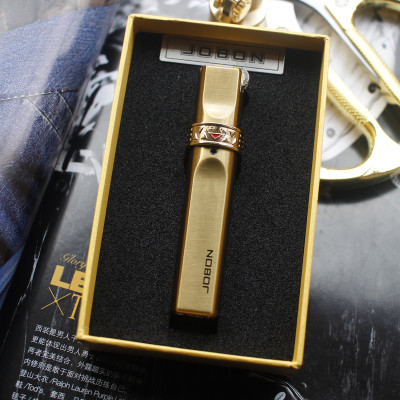 Vỏ Hột Quẹt Bật Lửa Khò 1 Tia Jobon Khóa Rảnh Tay ZB-633 Đẹp Độc Lạ - Dùng Gas Cao Cấp