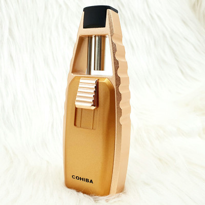 Vỏ Hột Quẹt Bật Lửa Khò 1 Tia  COB 398 Kiểu Dáng Độc Lạ Sang Trọng - Dùng Gas Cao Cấp