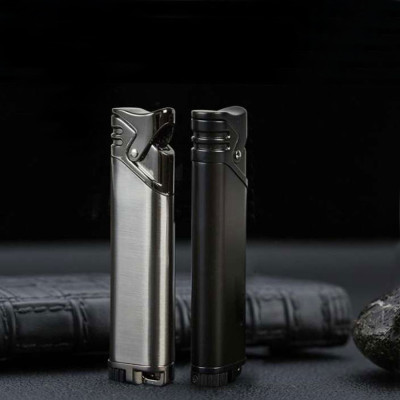 Vỏ Hột Quẹt Bật Lửa Khò 1 Tia Honest BCZ-3021 Đẹp Độc Lạ Lửa Khò Mạnh Mẽ - Dùng Gas Cao Cấp