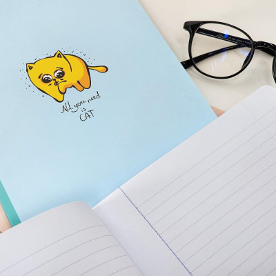 Tập Sinh Viên Cute Animal - Miền Nam - Kẻ Ngang Có Chấm - 200 Trang 80gsm - Fahasa 03