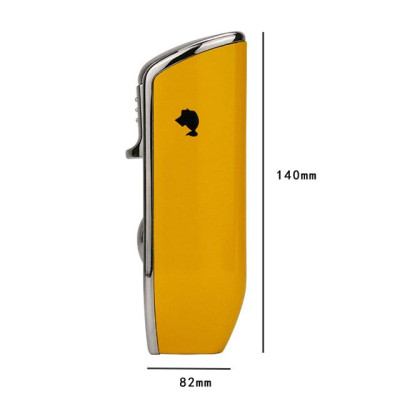 Vỏ Hột Quẹt Bật Lửa  Khò 3 Tia COB 528 Thiết Kế Nhỏ Gọn Tiện Lợi Lửa Khò Mạnh Mẽ - Dùng Gas Cao Cấp