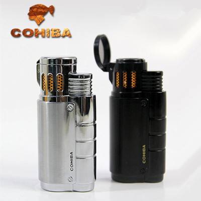 Vỏ Hột Quẹt Bật Lửa khò 3 tia  COB-957 Thiết Kế Độc Lạ Lửa Khò Cực Mạnh - Dùng Gas Cao Cấp