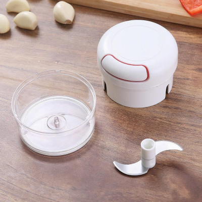 DẬP TỎI DÂY RÚT , Máy xay tỏi ớt cầm tay Mini Tiện dụng