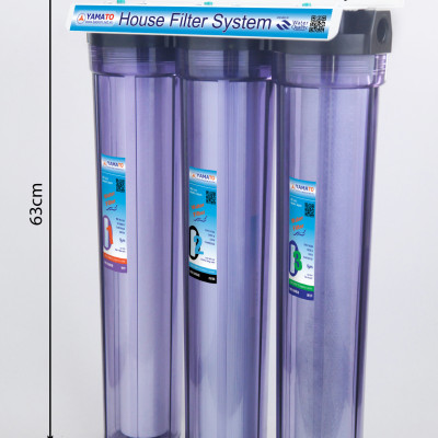 Bộ lọc nước sinh hoạt 3 cấp lọc 20inch Yamato YMTH20-3T