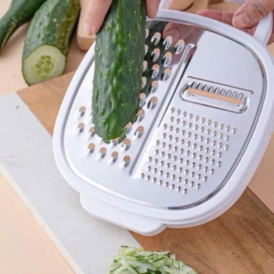 Bộ Dụng Cụ Nạo Rau Củ Đa Năng Có Hộp Đựng Tiện Lợi - Bàn Nạo, Dụng Cụ Bào Đa Năng - HÀNG CHÍNH HÃNG MINIIN