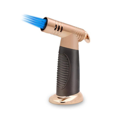 Vỏ Hột Quẹt Bật Lửa Khò 4 Tia Để Bàn Jobon ZB-683 Thiết Kế Đẹp Độc Lạ Lửa Khò Mạnh Mẽ - Dùng Gas Cao Cấp