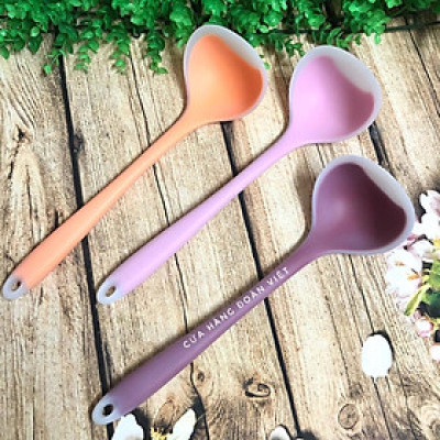 Vá Múc Canh Silicon C.Lượng 30 cm - Chịu Nhiệt Chất lượng. Chuyên phục vụ Sp Gia dụng, Khuôn làm bánh, Dụng cụ học Sinh,