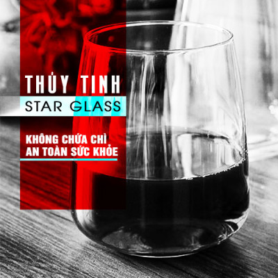 Bộ 6 ly uống thủy tinh Aurum 370ml -  Bormioli Rocco - Italy