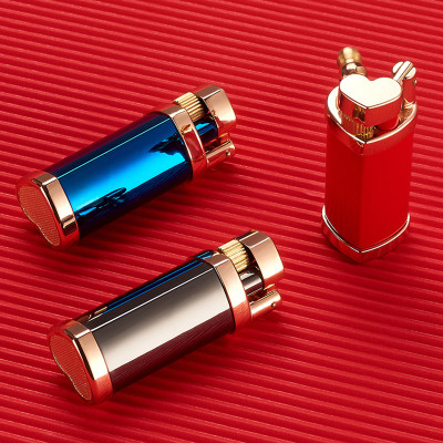 Vỏ Hột Quẹt Bật Lửa Xăng Đá Yubang Love Hình Trái Tim Cực Đẹp Nắp Giữ Xăng Tốt - Nhiều Màu