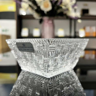 Thố Pha Lê Nachtmann Katharinen-Hutte 104124-2 Schale Bowl Korb Hàng Chính Hãng