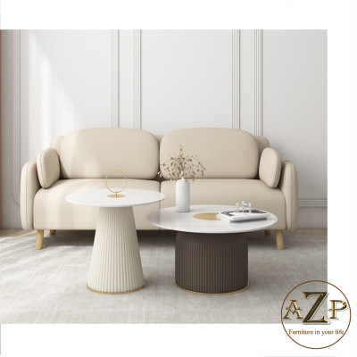 Bàn Sofa Mặt Đá Nhóm Cao Cấp Dòng Đương Đại AZP Xu Hướng Mới Nhất 