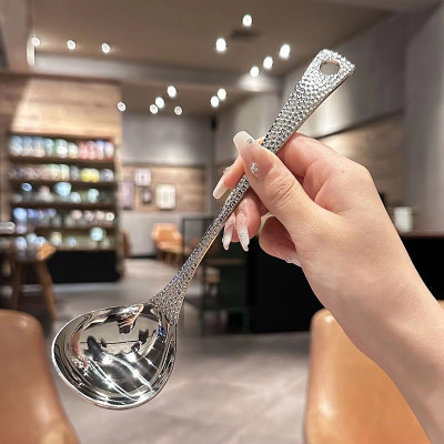 SET 2 Muôi Múc Canh Muôi Thủng Thìa Muỗng Súp INOX Siêu Đẹp Cao Cấp Decor Bàn Ăn - HÀNG CHÍNH HÃNG MINIIN