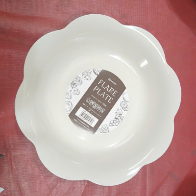Đĩa nhựa hình cánh hoa Nakaya Flare Plate 1.7L - Hàng Nội Địa Nhật Bản