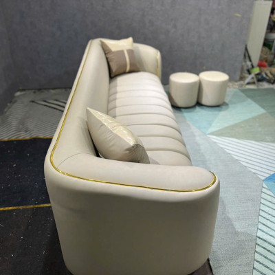 Sofa băng Juno sofa Ocean Park NK2025 KT2m2 kèm 2 đôn tròn