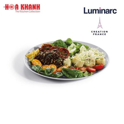 Đĩa Thủy Tinh Luminarc Diwali Granit 27cm - bộ 6 đĩa - P0705