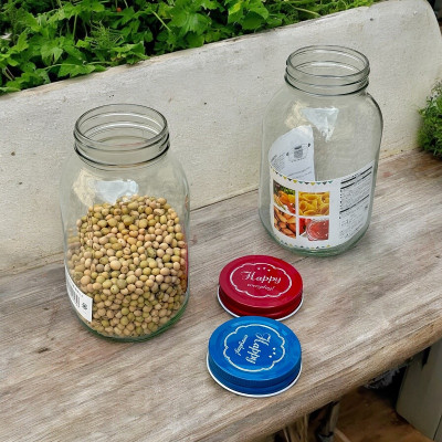 Chai thủy tinh có nắp Echo Glass Bottle 1.0L - Hàng Nội Địa Nhật Bản