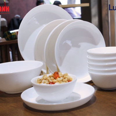 Tô Thủy Tinh Luminarc Diwali Shells 18cm cường lực, kháng vỡ - 1 cái - Q1656