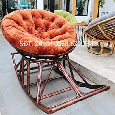 Ghế bập bênh papasan