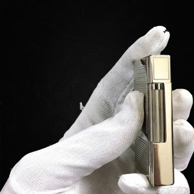 Vỏ Hột Quẹt Bật Lửa Upon Gas Đá D104T Họa Tiết Kẻ Ngang Đẹp Độc Lạ - Dùng Gas Đá Cao Cấp