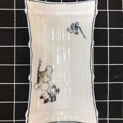 Bộ Chén Dĩa 21 Sản Phẩm Họa Tiết Sen Đen