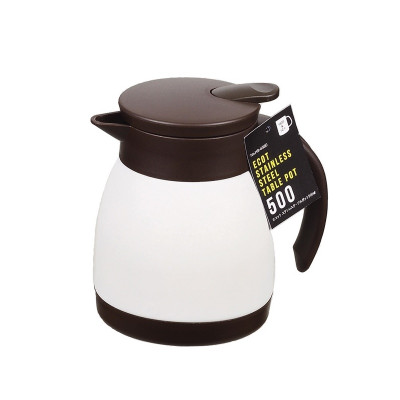 Bình giữ nhiệt Inox Pearl Metal màu trắng kem - Nội địa Nhật Bản