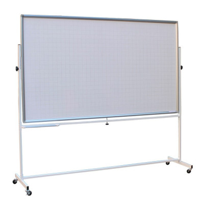 Bảng Di Động 02 Mặt Viết Bút Lông Bavico BDH02 Trắng – 1.2 x 2.0 m