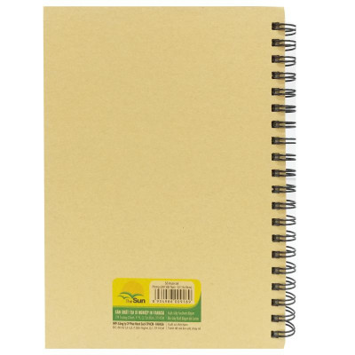 Sổ Lò Xo Khuôn Bế Phong Cảnh Việt Nam - The Sun 04 - Chùa Một Cột